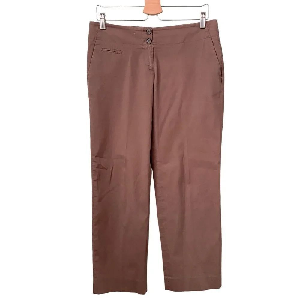 Loft Casual Brown Capri Pants in Size 4